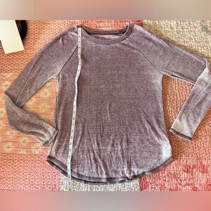 American Eagle Ribbed Knit Top - Pink